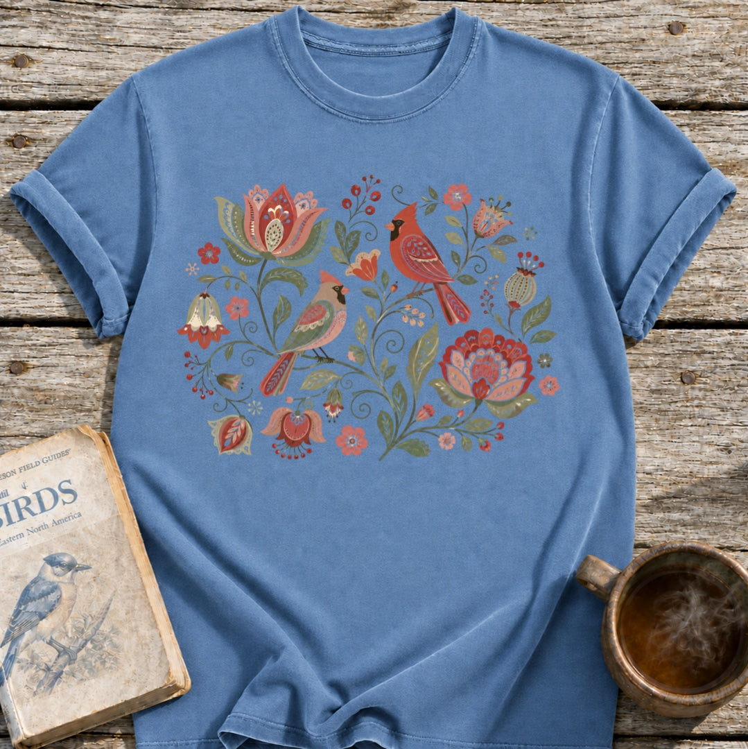 Cardinals Floral T-Shirt