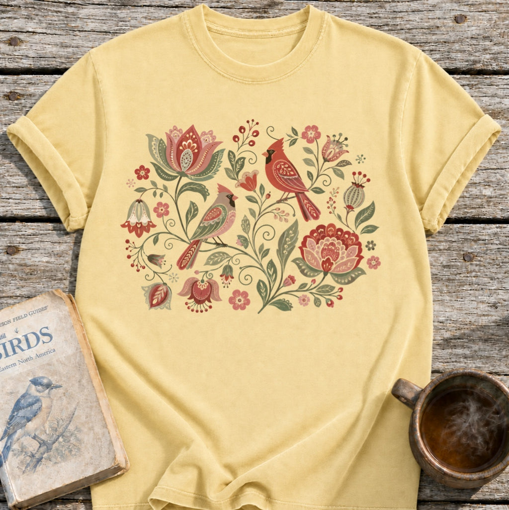 Cardinals Floral T-Shirt