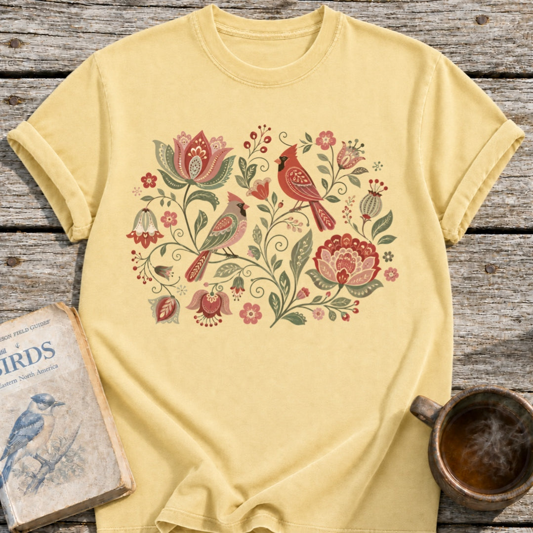 Cardinals Floral T-Shirt