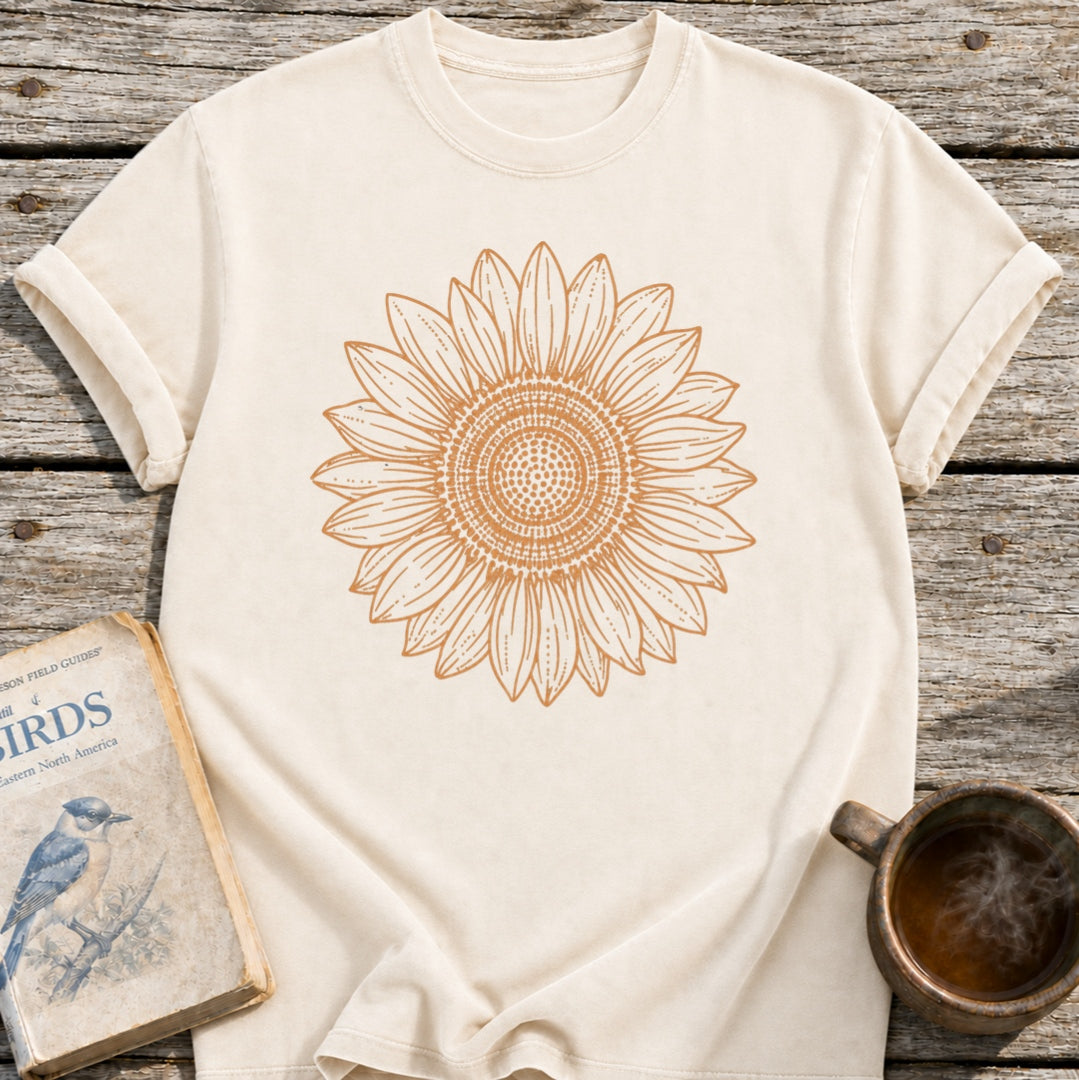Copper Sunflower T-Shirt