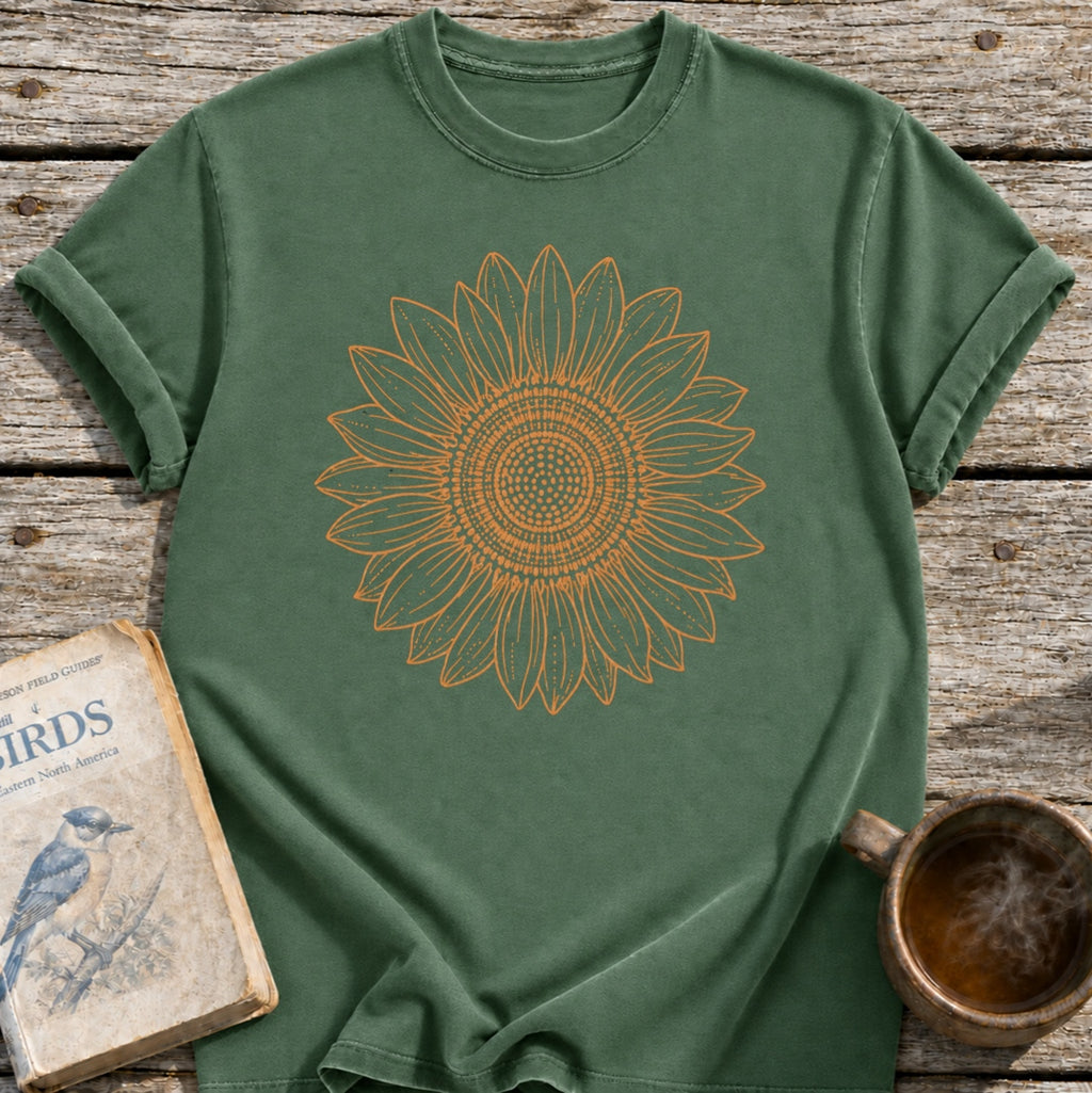 Copper Sunflower T-Shirt