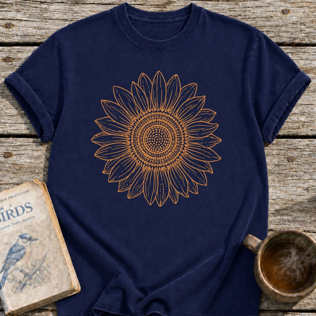 Copper Sunflower T-Shirt