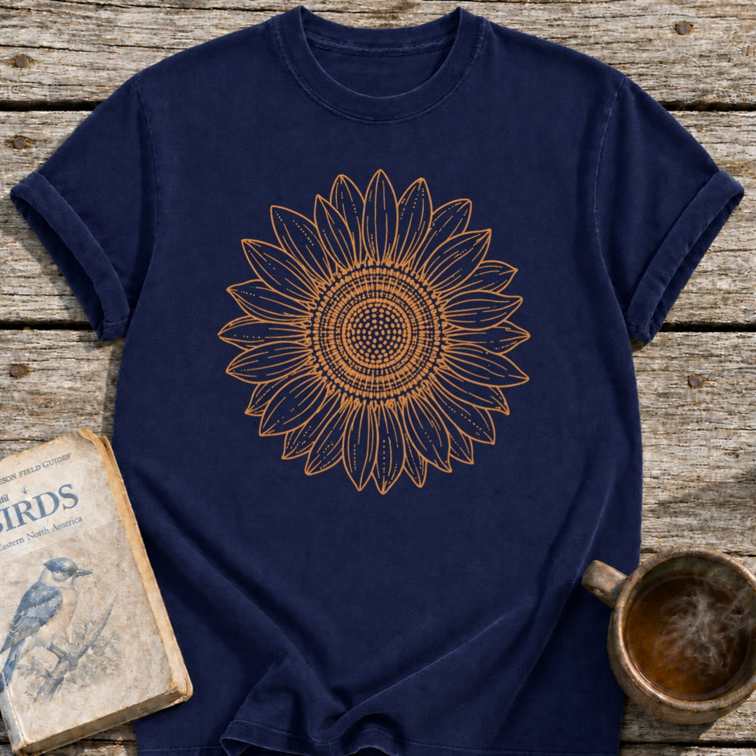 Copper Sunflower T-Shirt