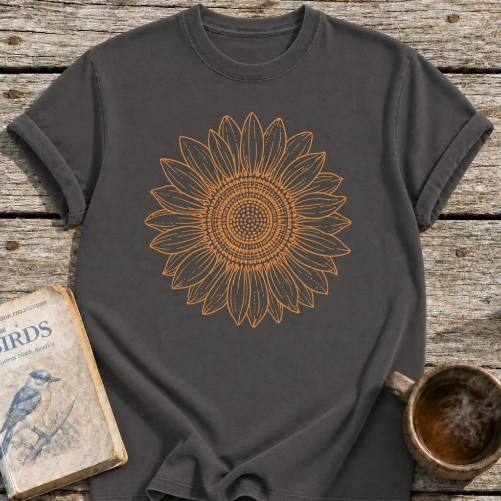 Copper Sunflower T-Shirt