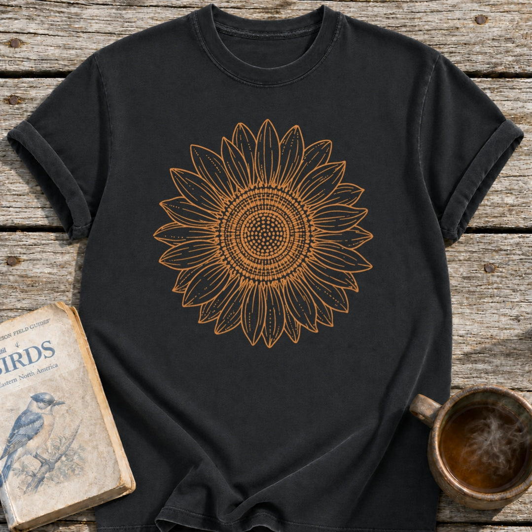 Copper Sunflower T-Shirt