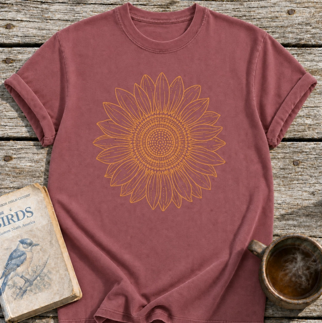 Copper Sunflower T-Shirt