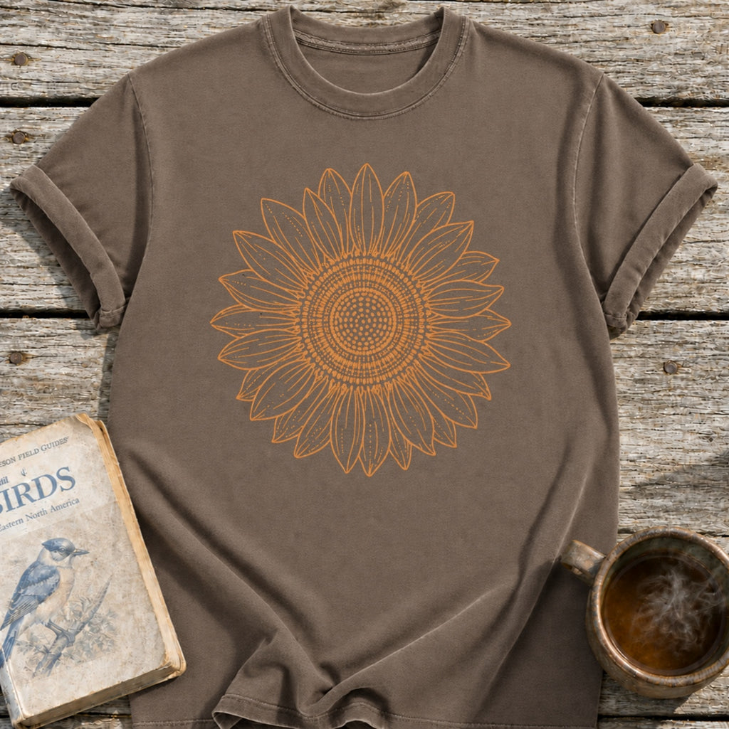 Copper Sunflower T-Shirt