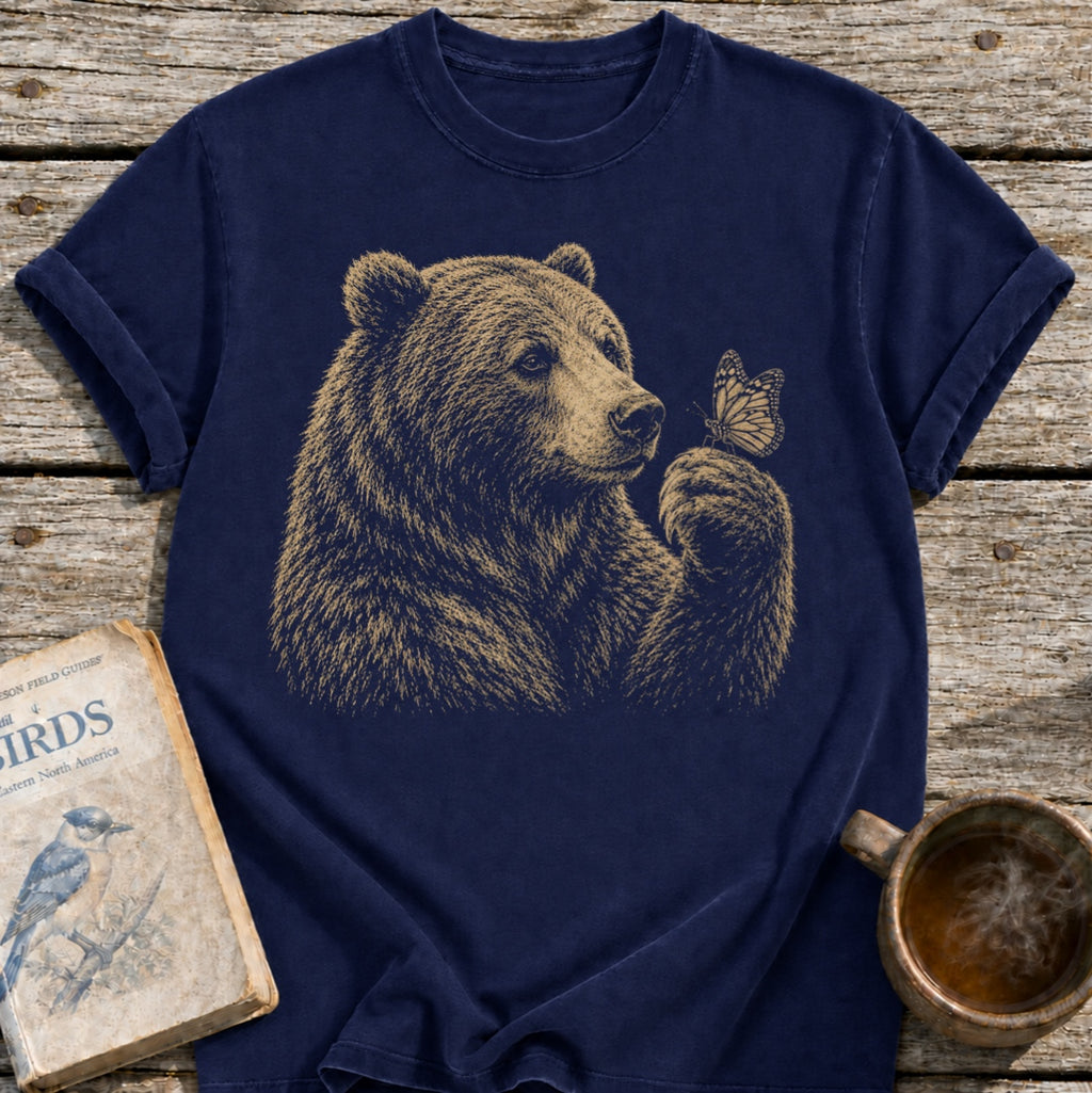 Curious Bear & Butterfly T-Shirt