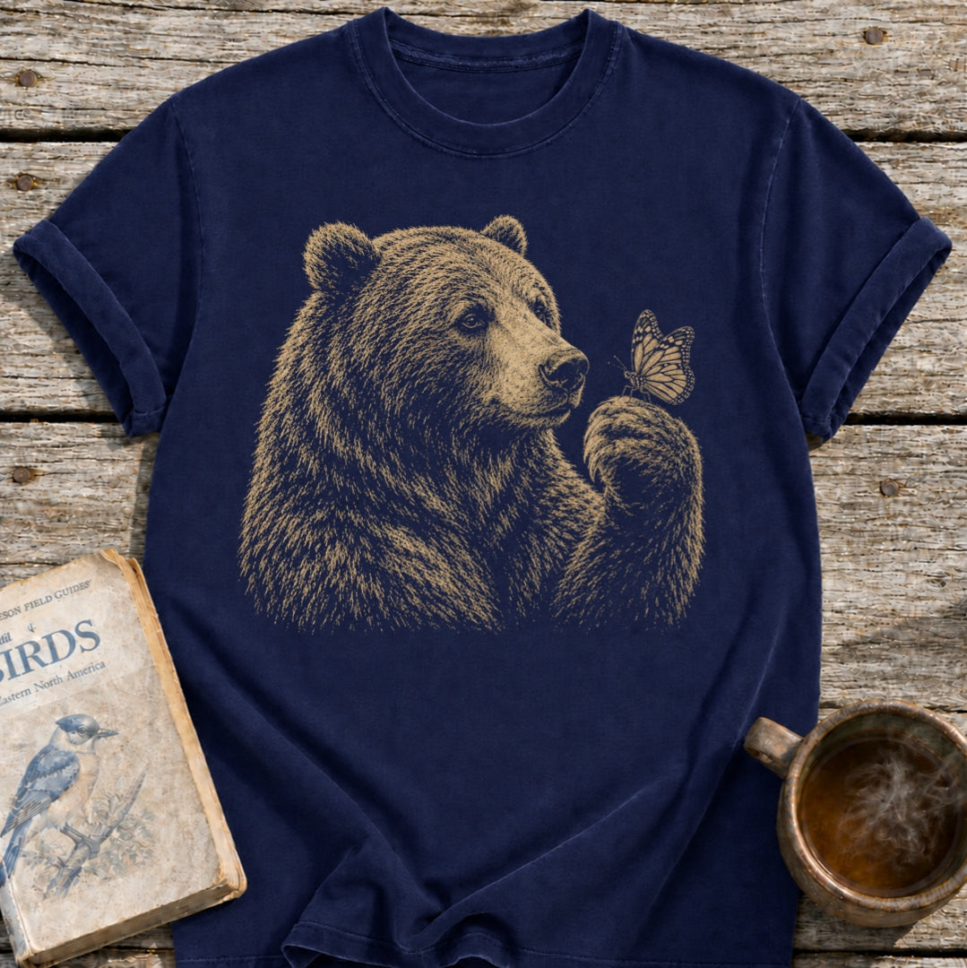 Curious Bear & Butterfly T-Shirt