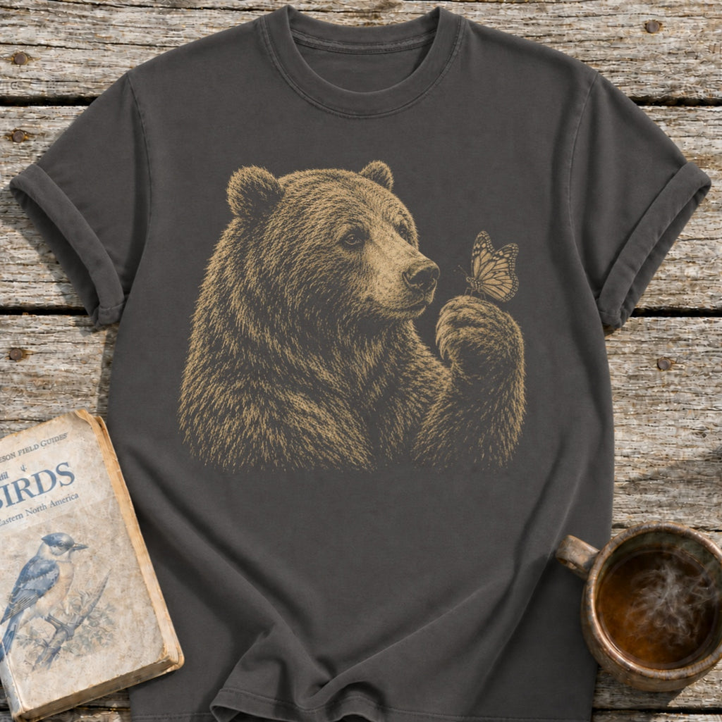 Curious Bear & Butterfly T-Shirt