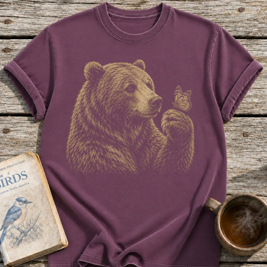 Curious Bear & Butterfly T-Shirt