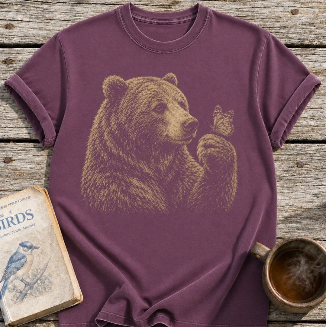 Curious Bear & Butterfly T-Shirt