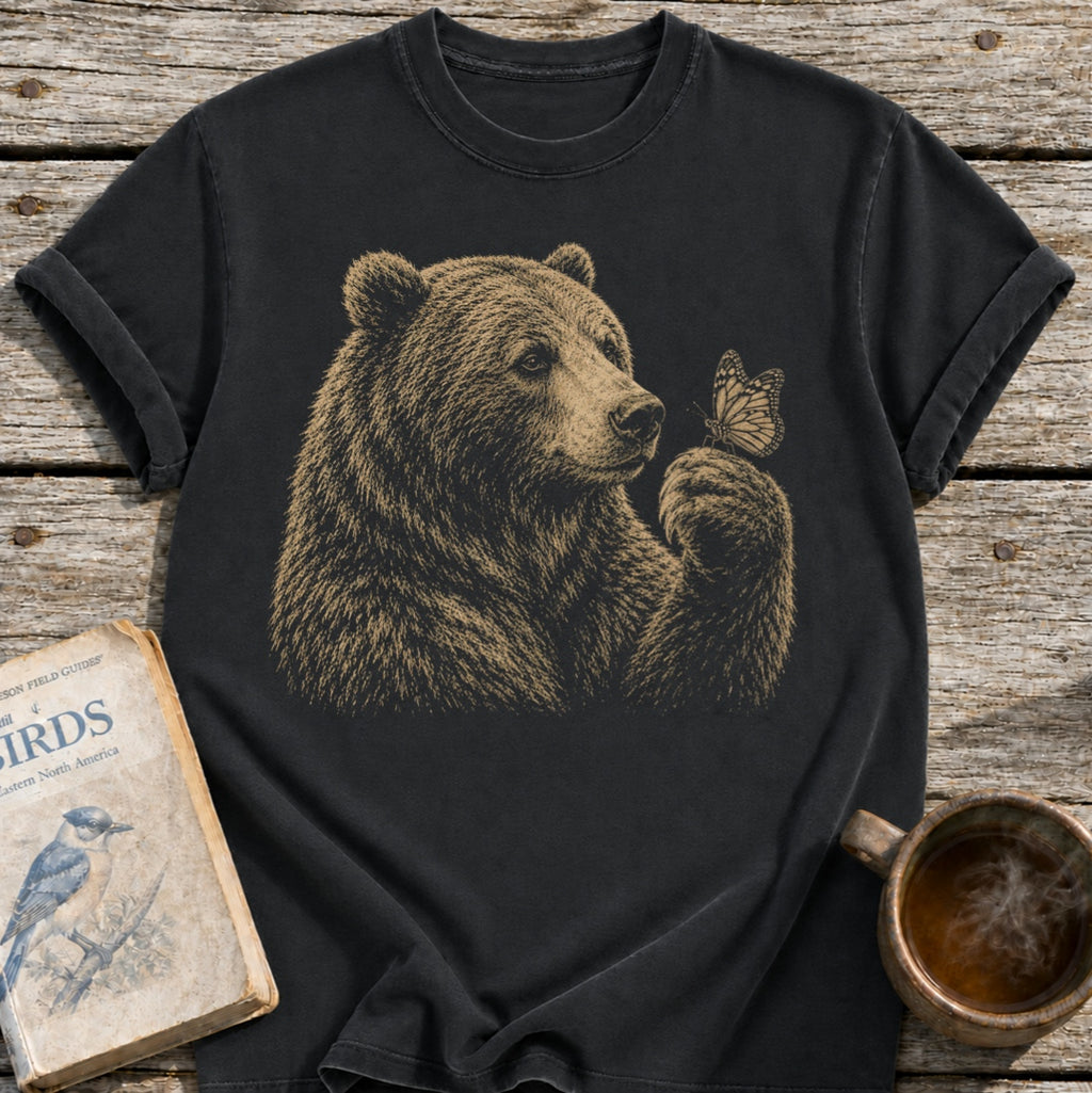 Curious Bear & Butterfly T-Shirt