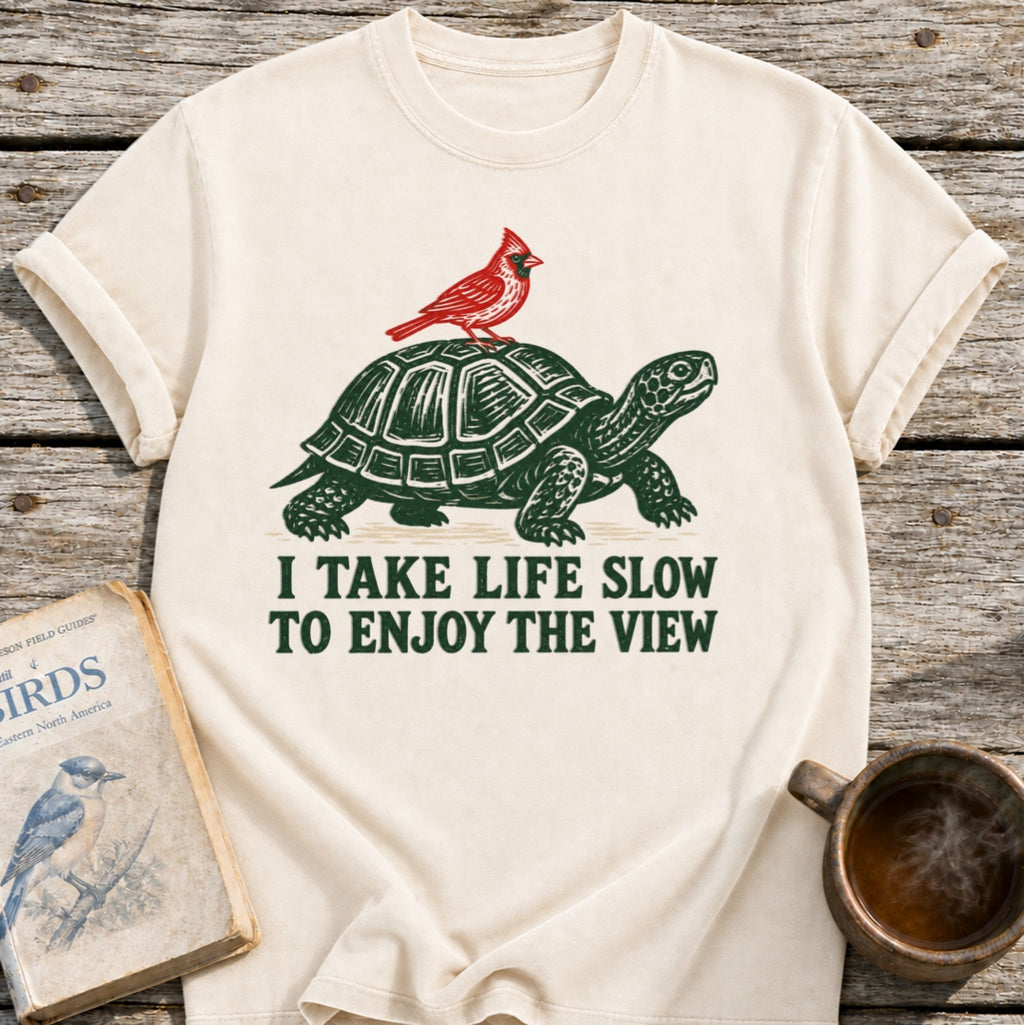 Enjoy the View Turtle T-Shirt