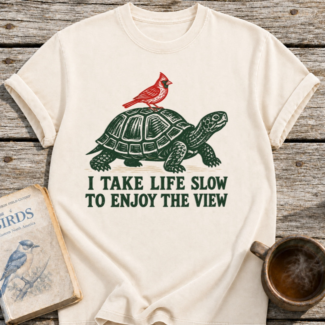 Enjoy the View Turtle T-Shirt