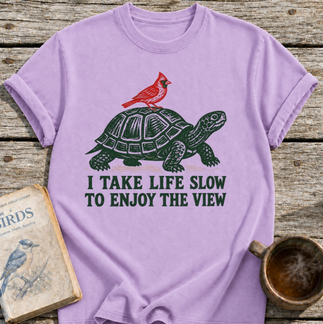 Enjoy the View Turtle T-Shirt