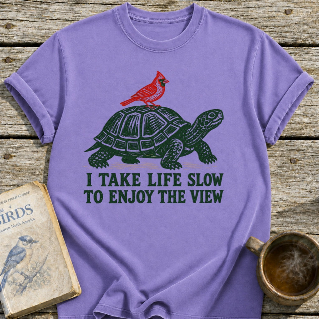 Enjoy the View Turtle T-Shirt