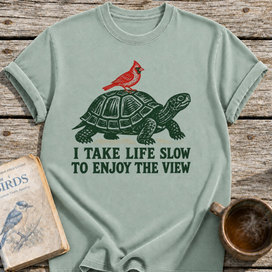 Enjoy the View Turtle T-Shirt
