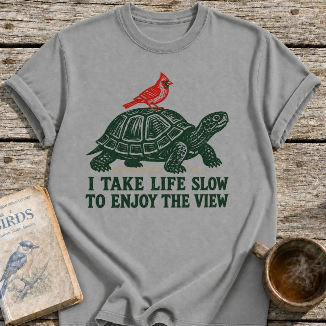 Enjoy the View Turtle T-Shirt