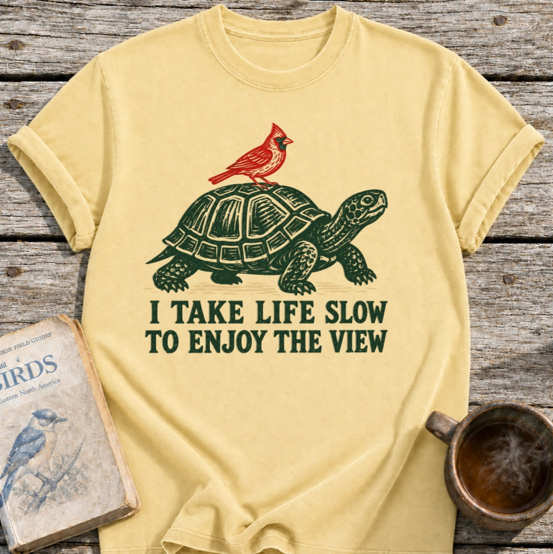 Enjoy the View Turtle T-Shirt