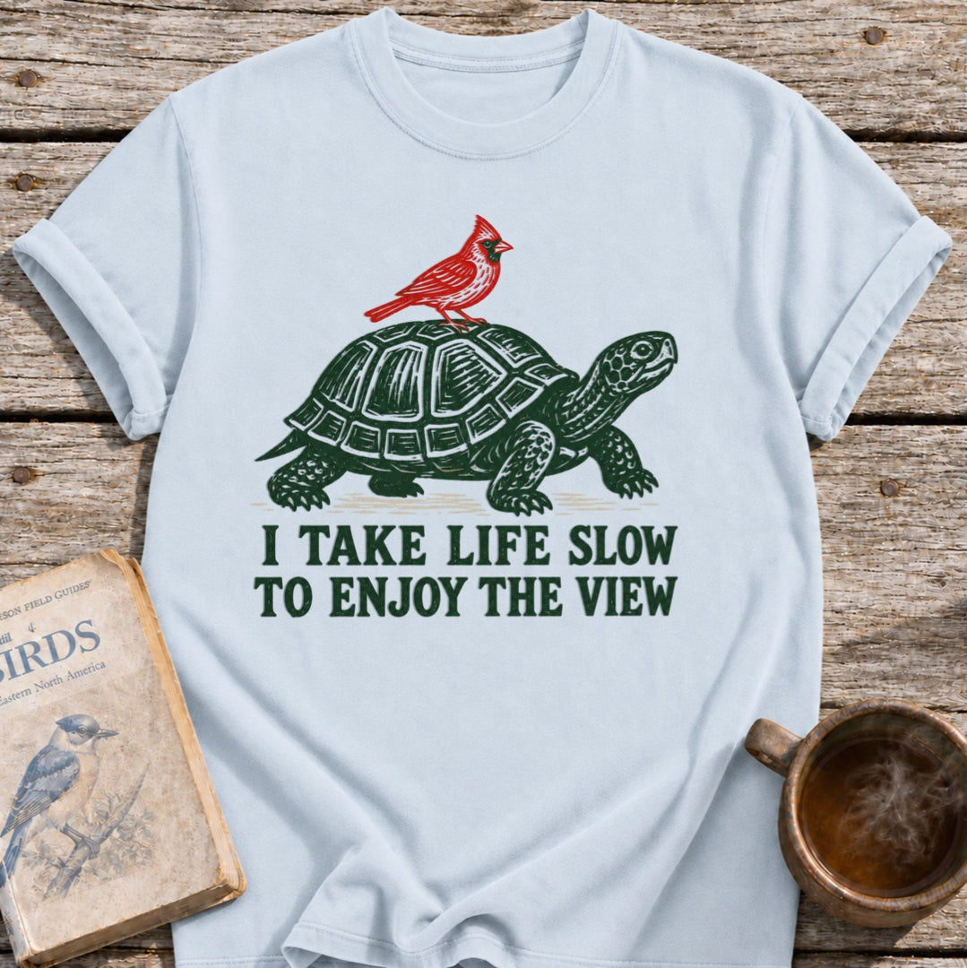 Enjoy the View Turtle T-Shirt