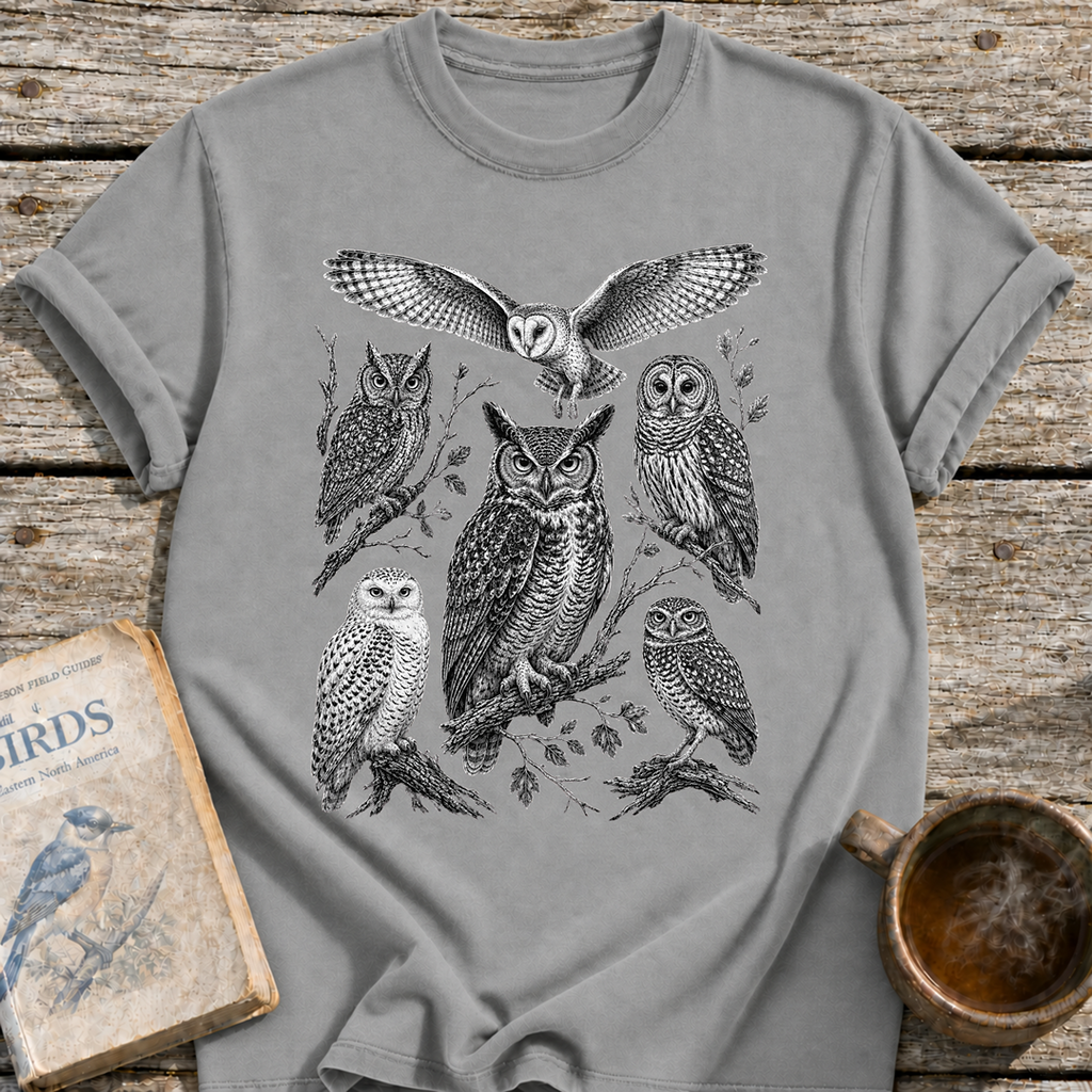 Owls of North America T-Shirt