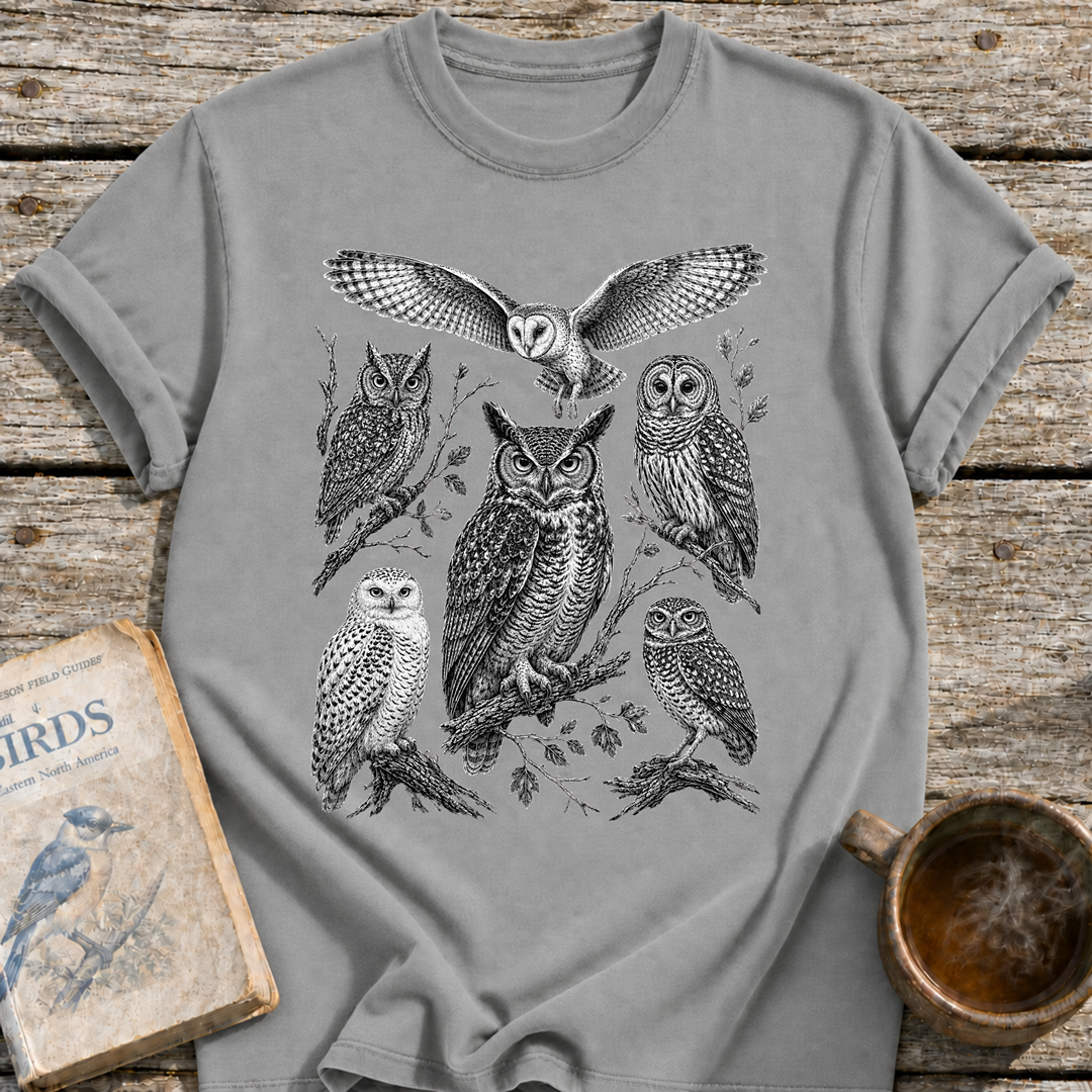 Owls of North America T-Shirt