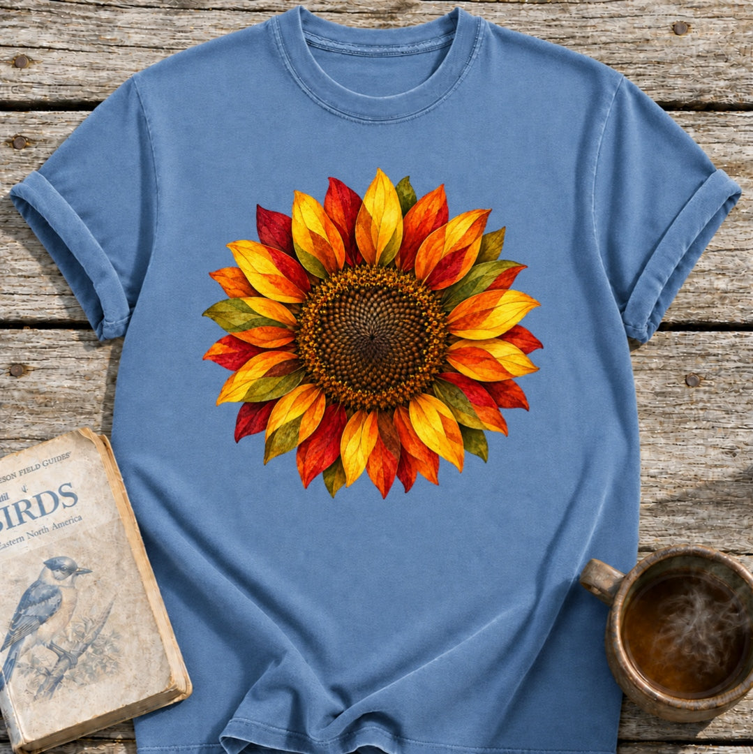 "Fall" Sunflower T-Shirt