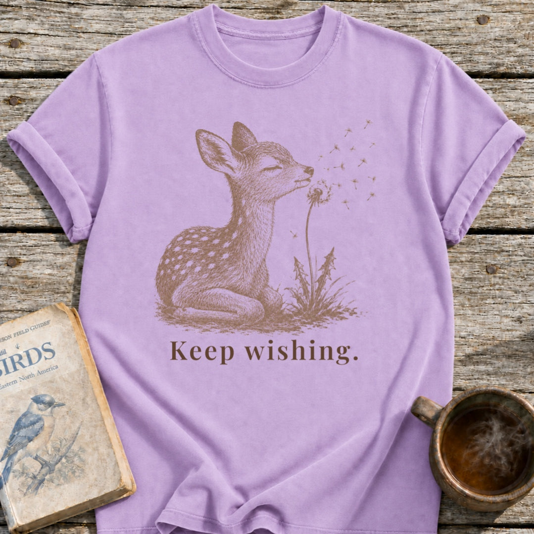 Fawn Keeping Wishing T-Shirt
