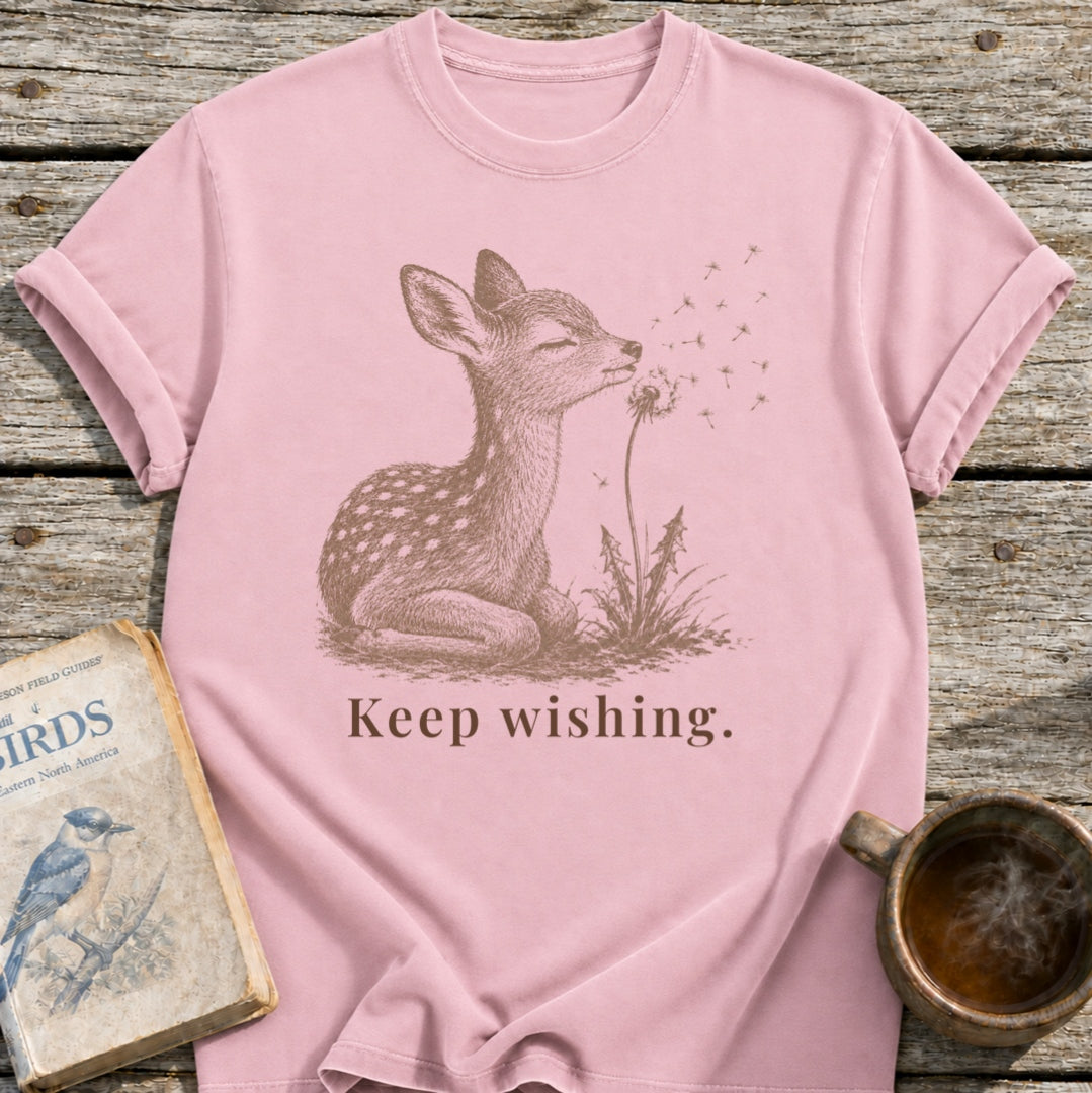 Fawn Keeping Wishing T-Shirt
