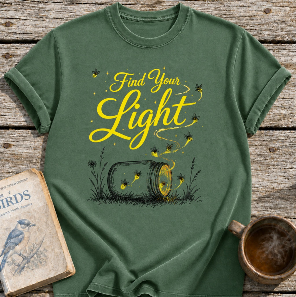 Find Your Light Fireflies Jar T-Shirt