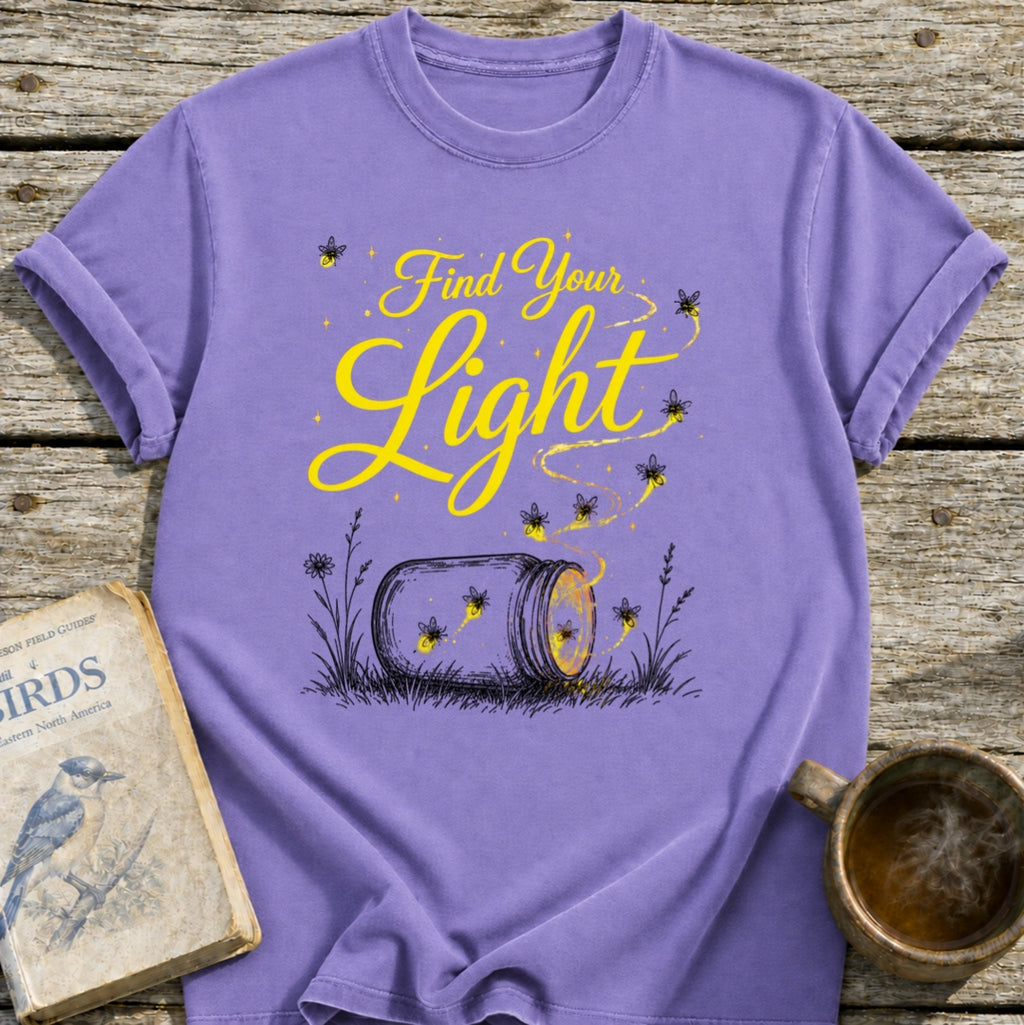 Find Your Light Fireflies Jar T-Shirt