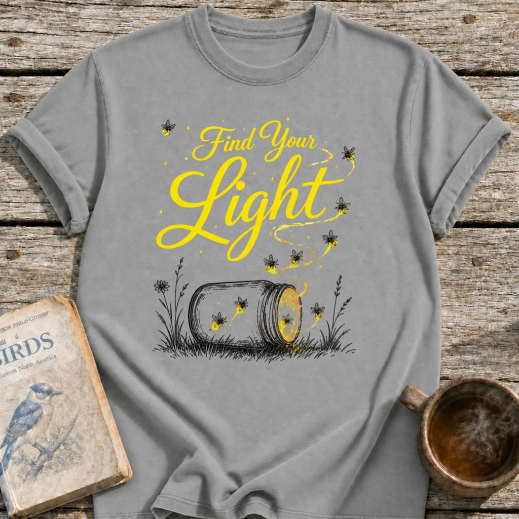 Find Your Light Fireflies Jar T-Shirt