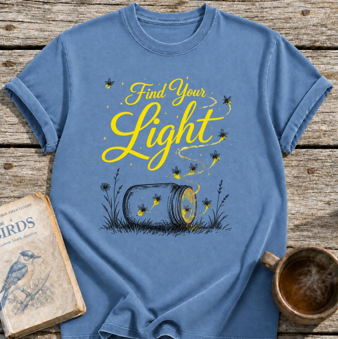 Find Your Light Fireflies Jar T-Shirt
