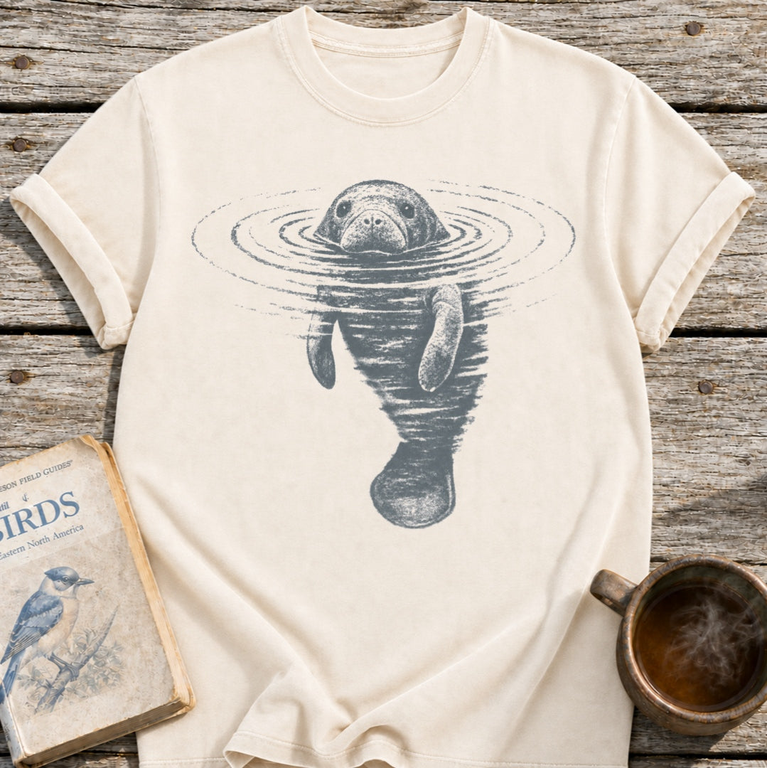 Floating Manatee T-Shirt