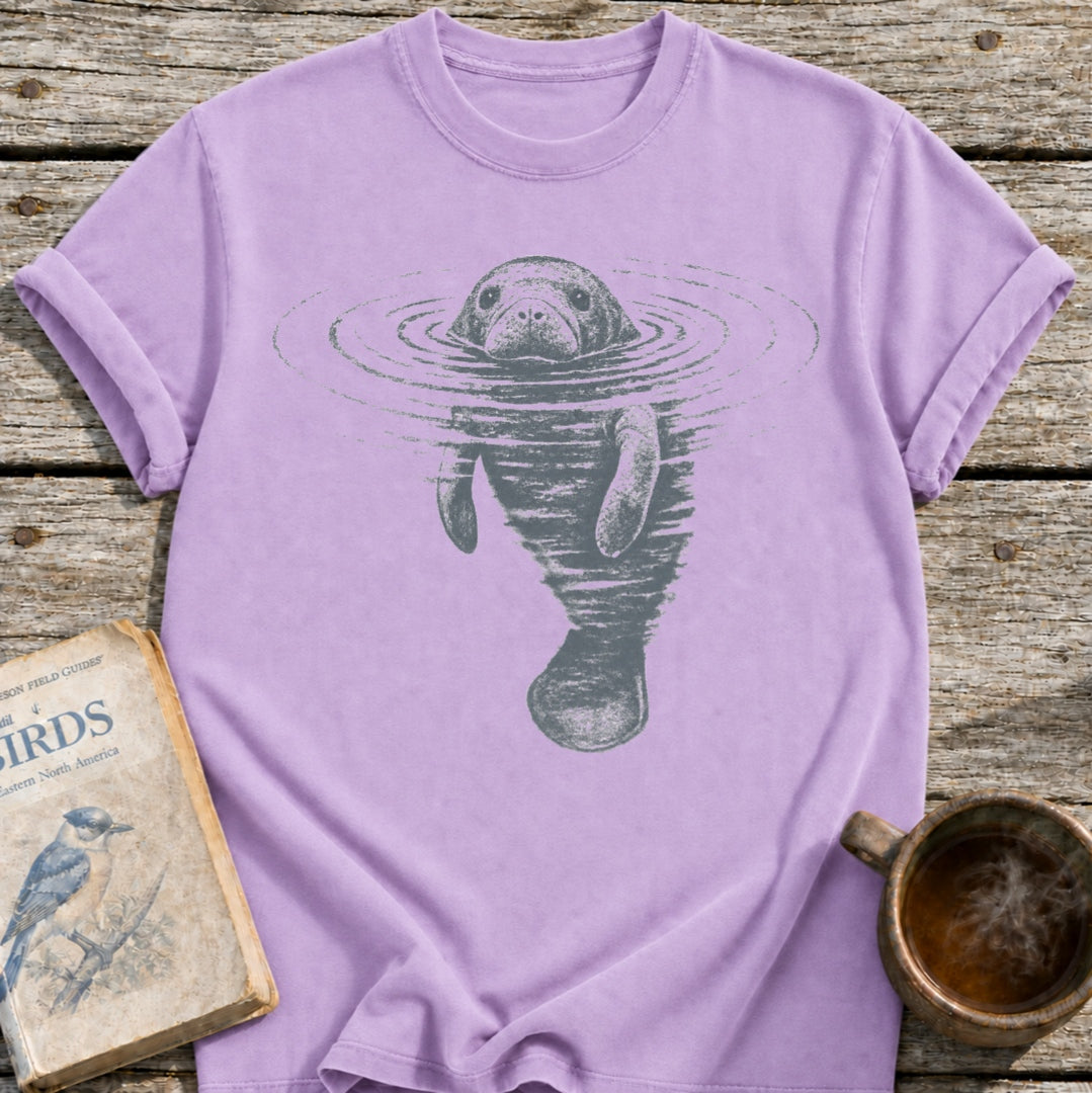 Floating Manatee T-Shirt