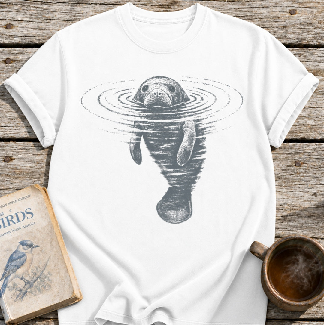 Floating Manatee T-Shirt
