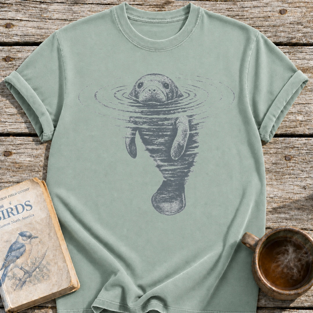 Floating Manatee T-Shirt