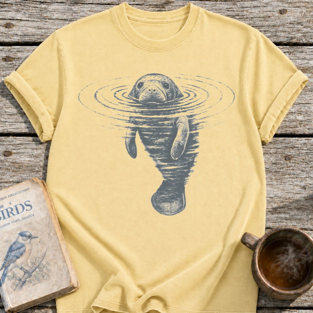 Floating Manatee T-Shirt