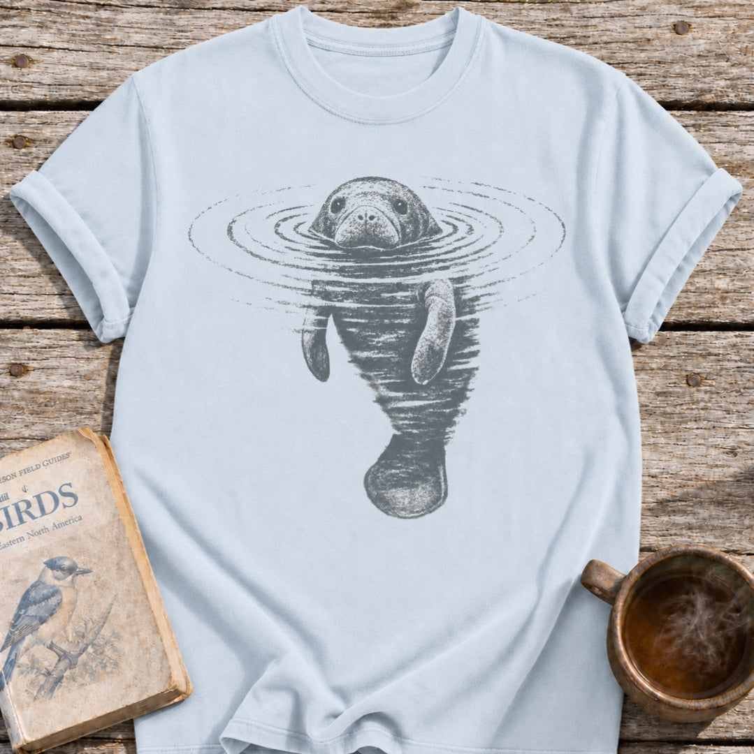 Floating Manatee T-Shirt