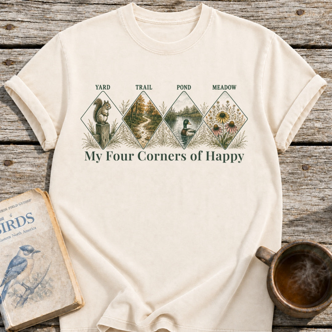 Four Corners of Happy T-Shirt