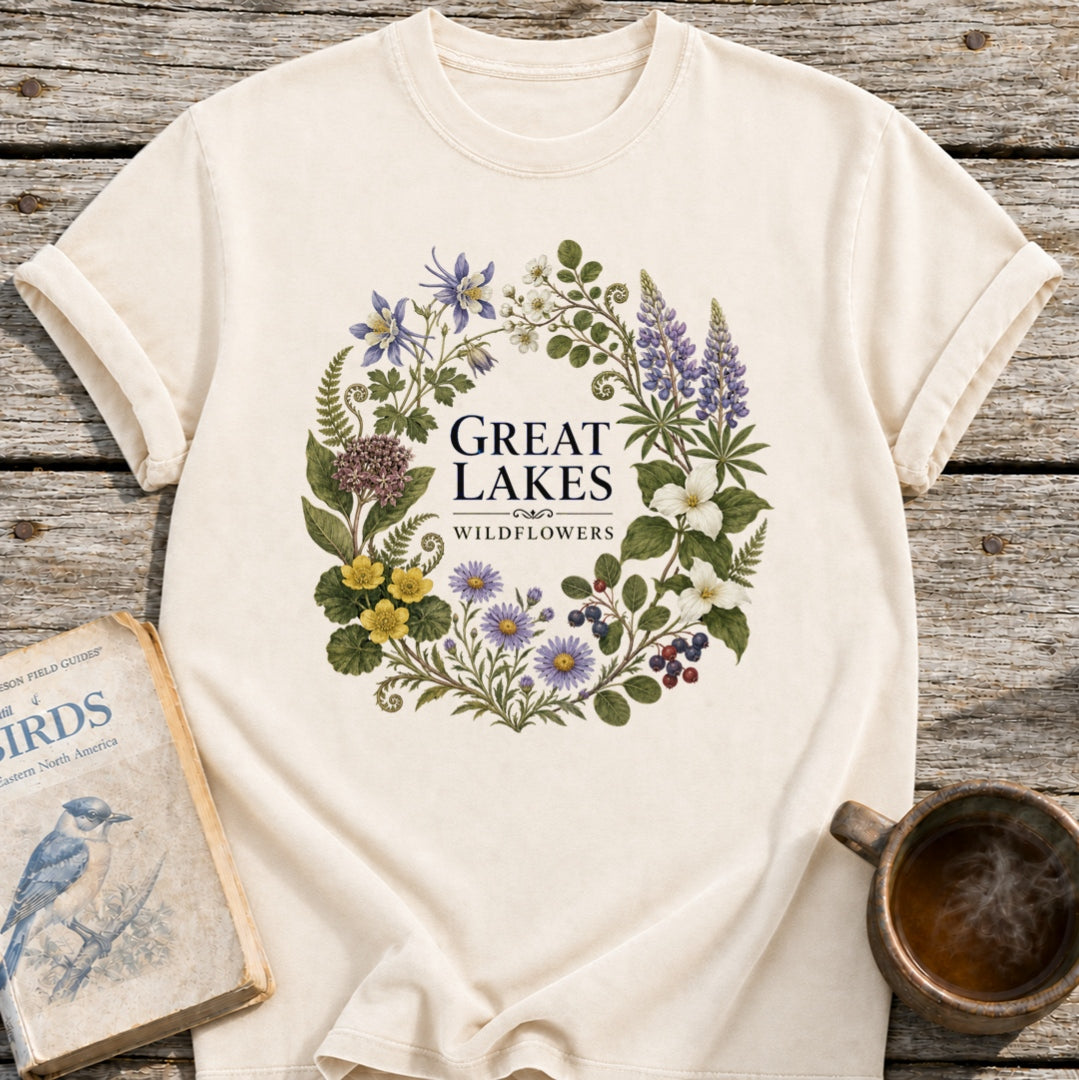 Great Lakes Wildflowers T-Shirt