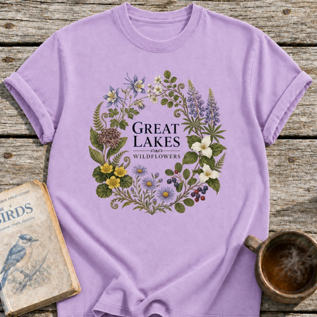 Great Lakes Wildflowers T-Shirt