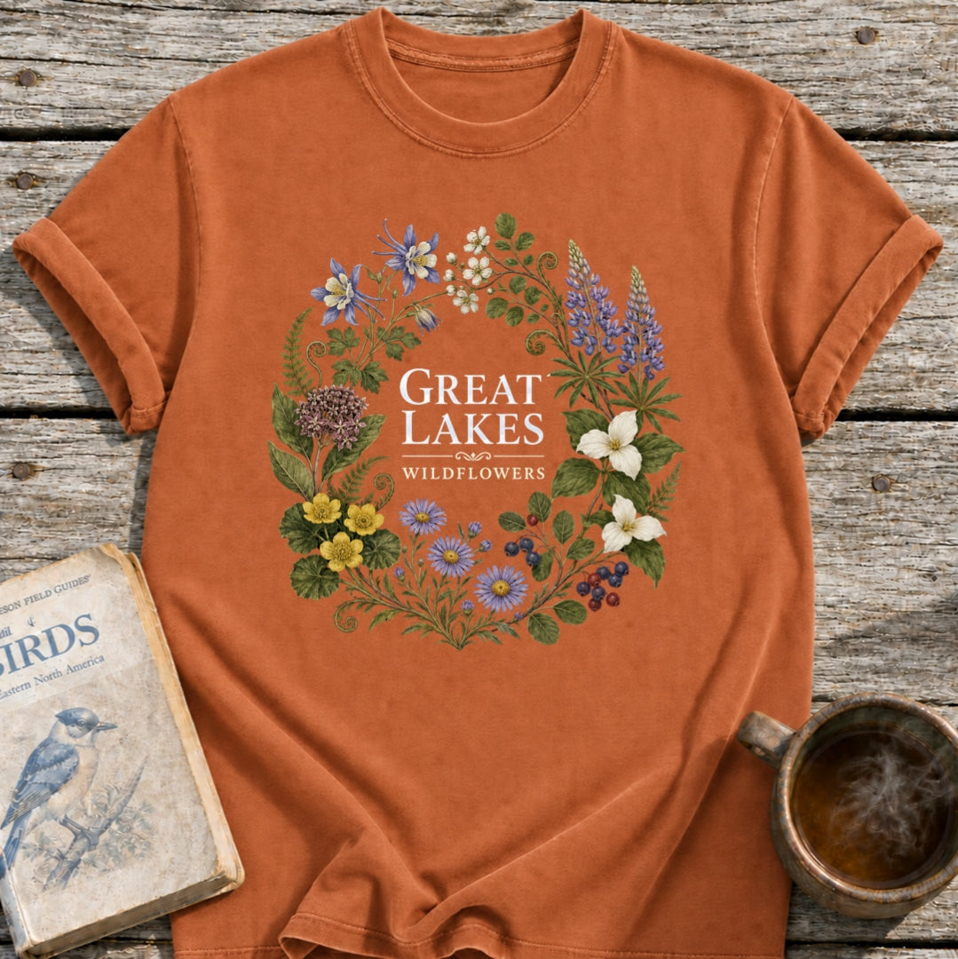 Great Lakes Wildflowers T-Shirt