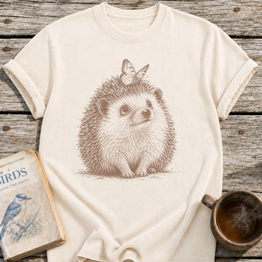 Hedgehog Butterfly Wonder T-Shirt