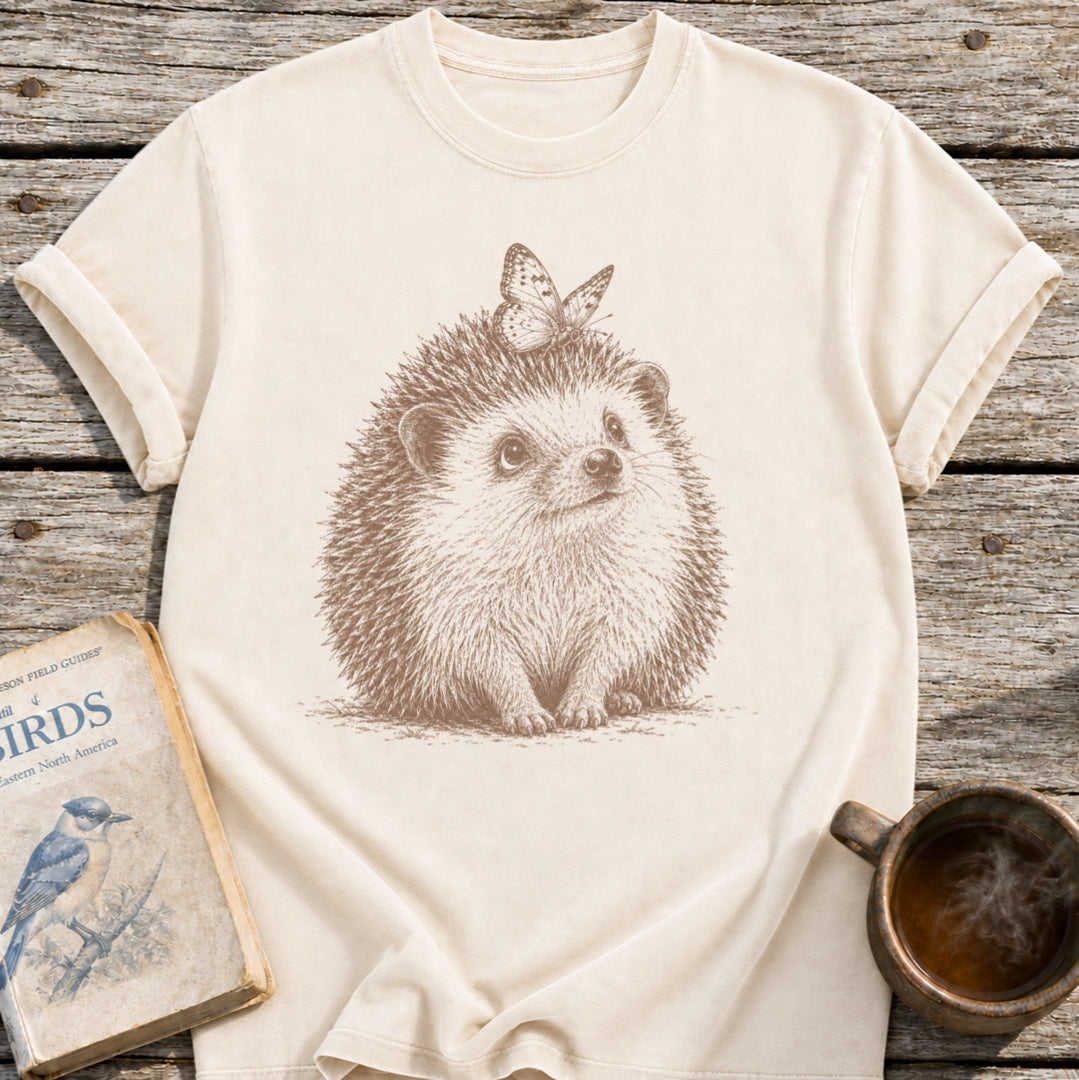 Hedgehog Butterfly Wonder T-Shirt