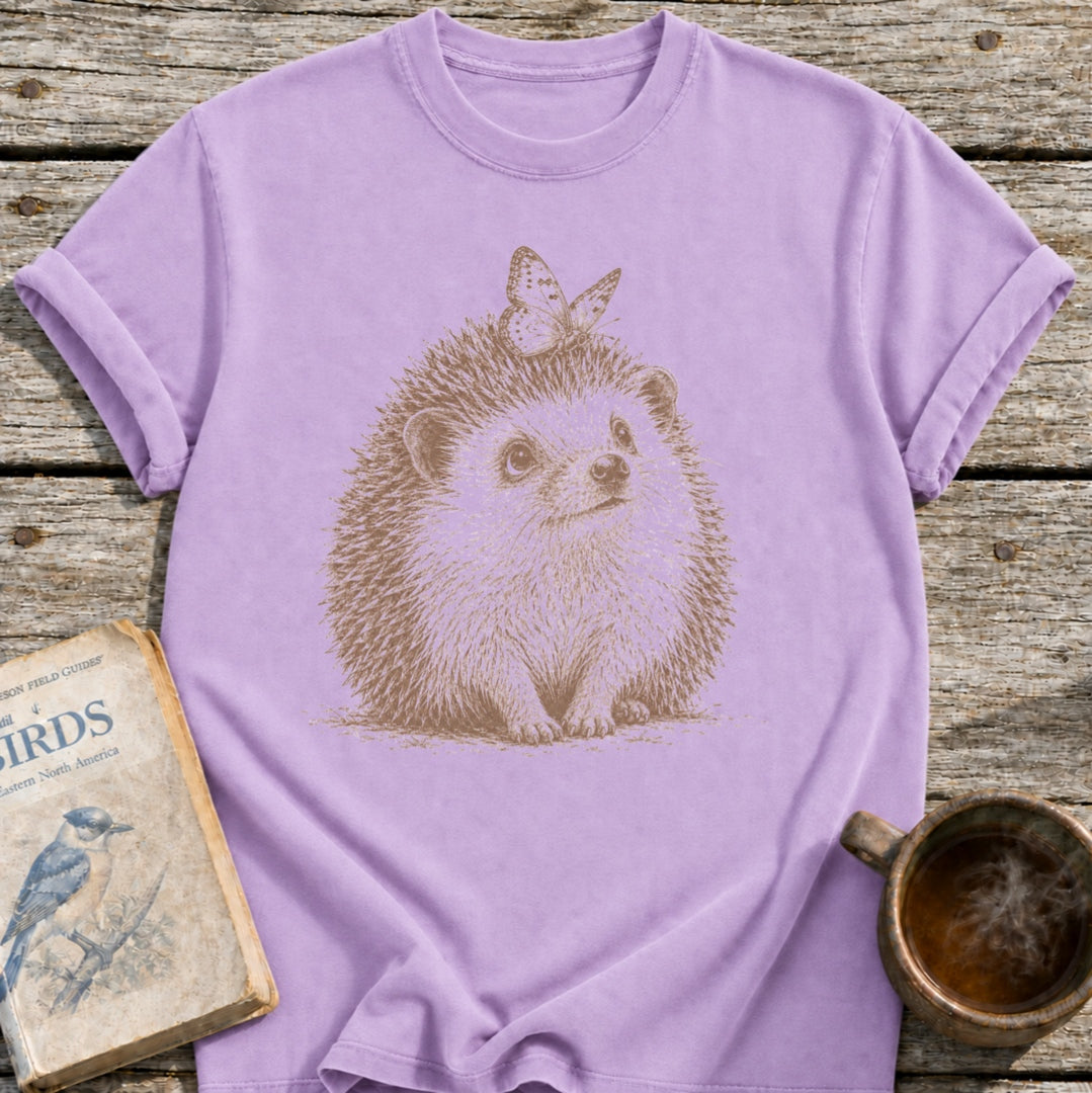 Hedgehog Butterfly Wonder T-Shirt