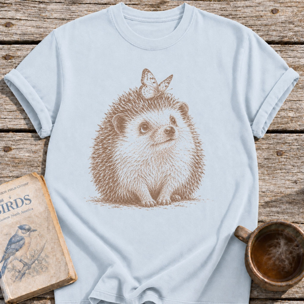 Hedgehog Butterfly Wonder T-Shirt