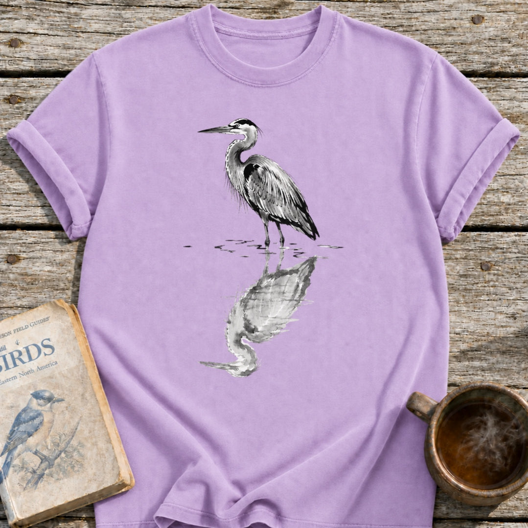 Heron Reflection T-Shirt