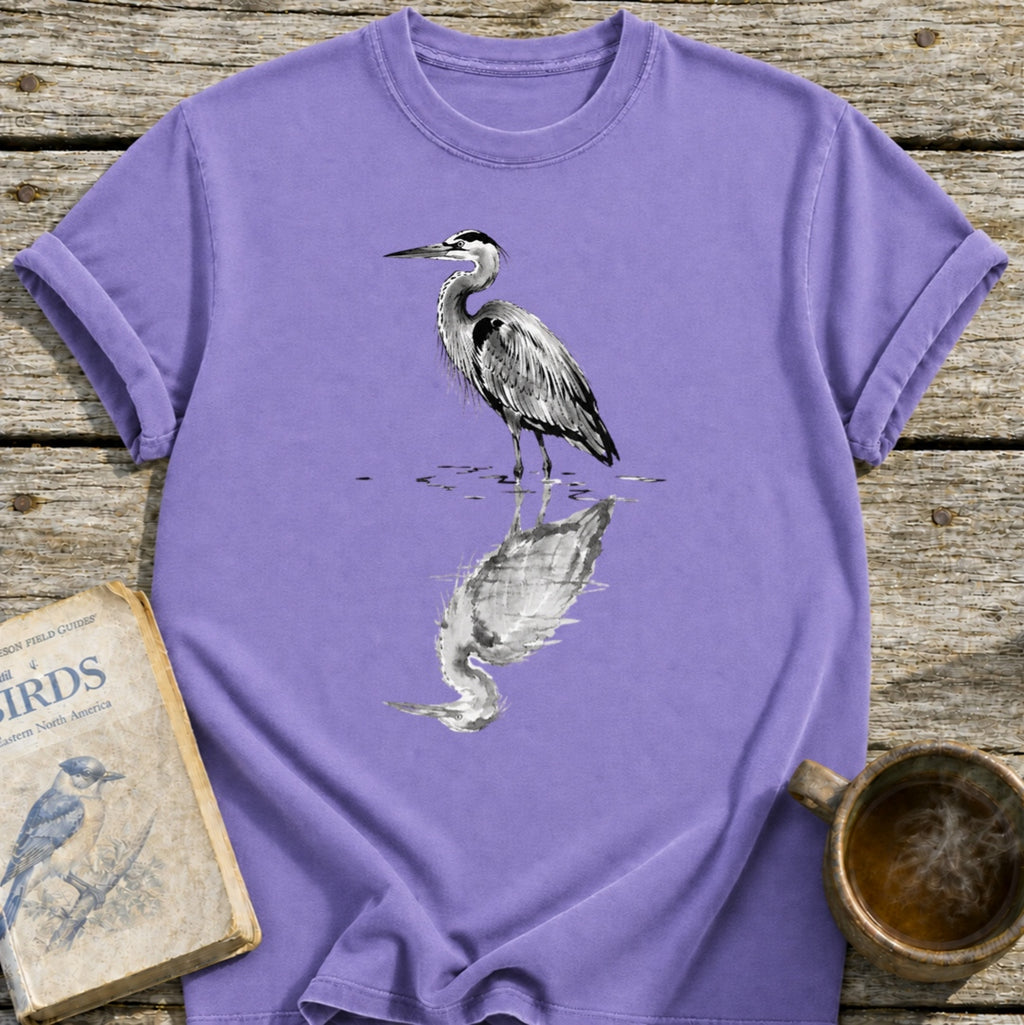 Heron Reflection T-Shirt